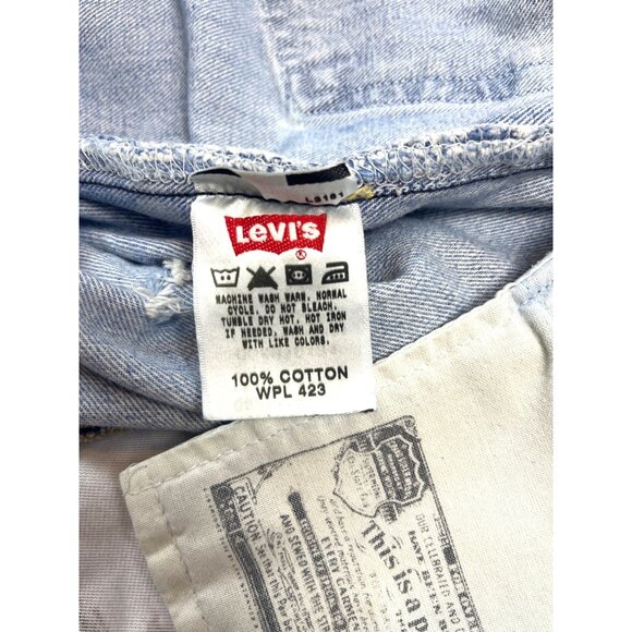 VTG Men's 501xx LEVI's, Button Fly, WPL, light blue Jeans Straight Leg W36/L34 - Picture 13 of 16